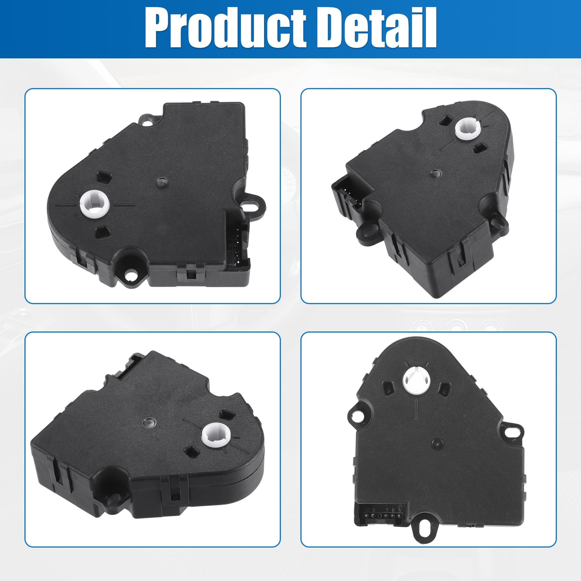 uxcell HVAC blend door actuator heat control use improves cabin comfort