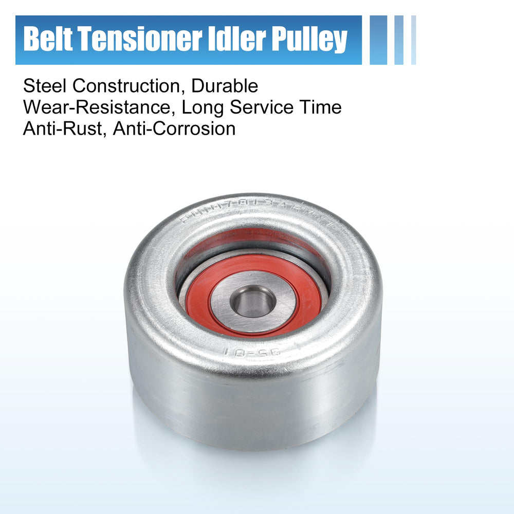 uxcell idler pulley easy direct replacement for compatible vehicles