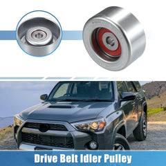 uxcell idler pulley installed on Toyota 4Runner, showcasing easy replacement