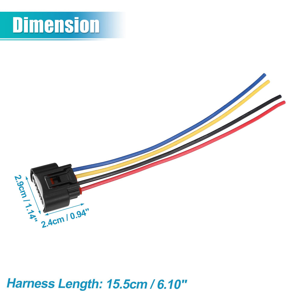 uxcell ignition coil connector for Lexus HS250h 2.4L – snug fit assembly