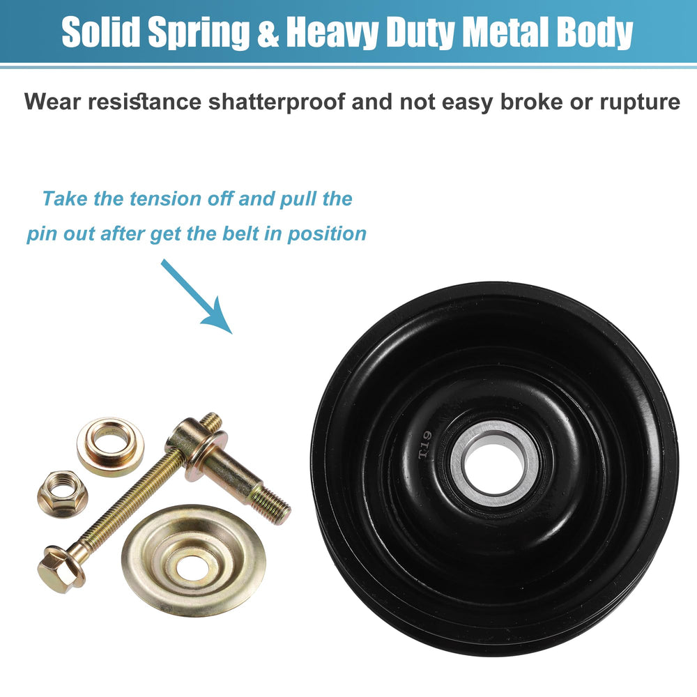 uxcell metal-constructed tensioner demonstrates durability and resistance to deformation