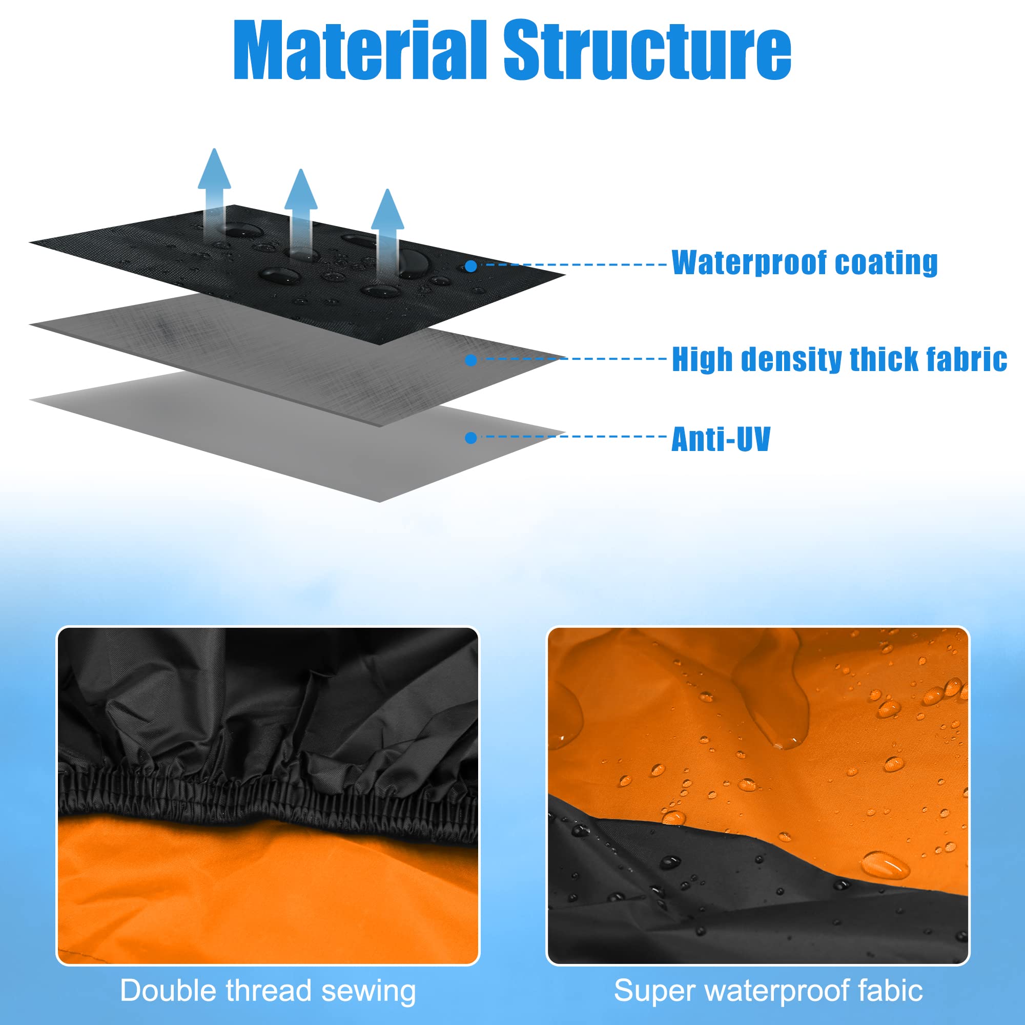 uxcell-xxl-dimensions-10433x4134x4921 suited for Harley and many bikes.