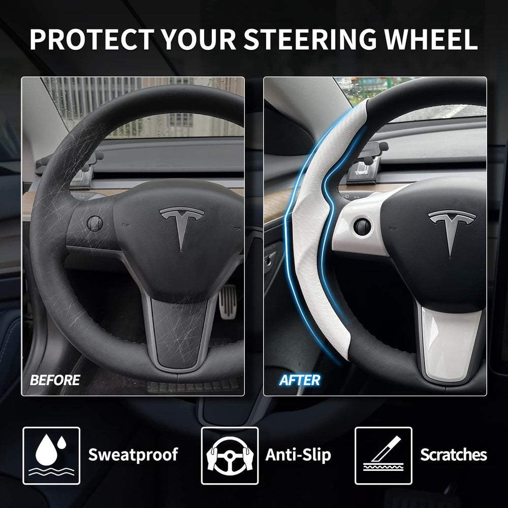 Uxcer cover offers secure, non slip grip for daily Tesla Model 3/Y drives