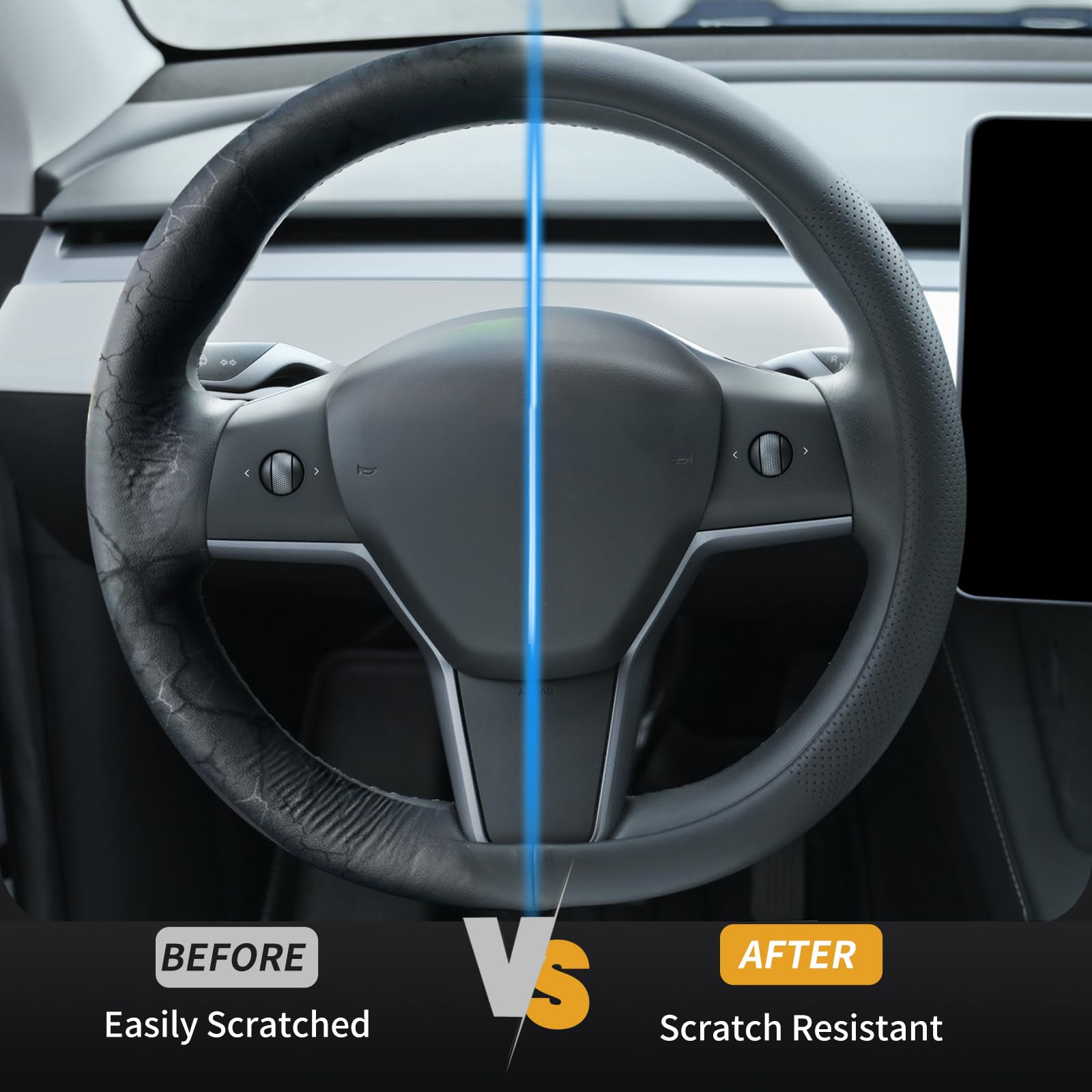 Uxcer breathable Nappa leather surface feels comfortable to touch.