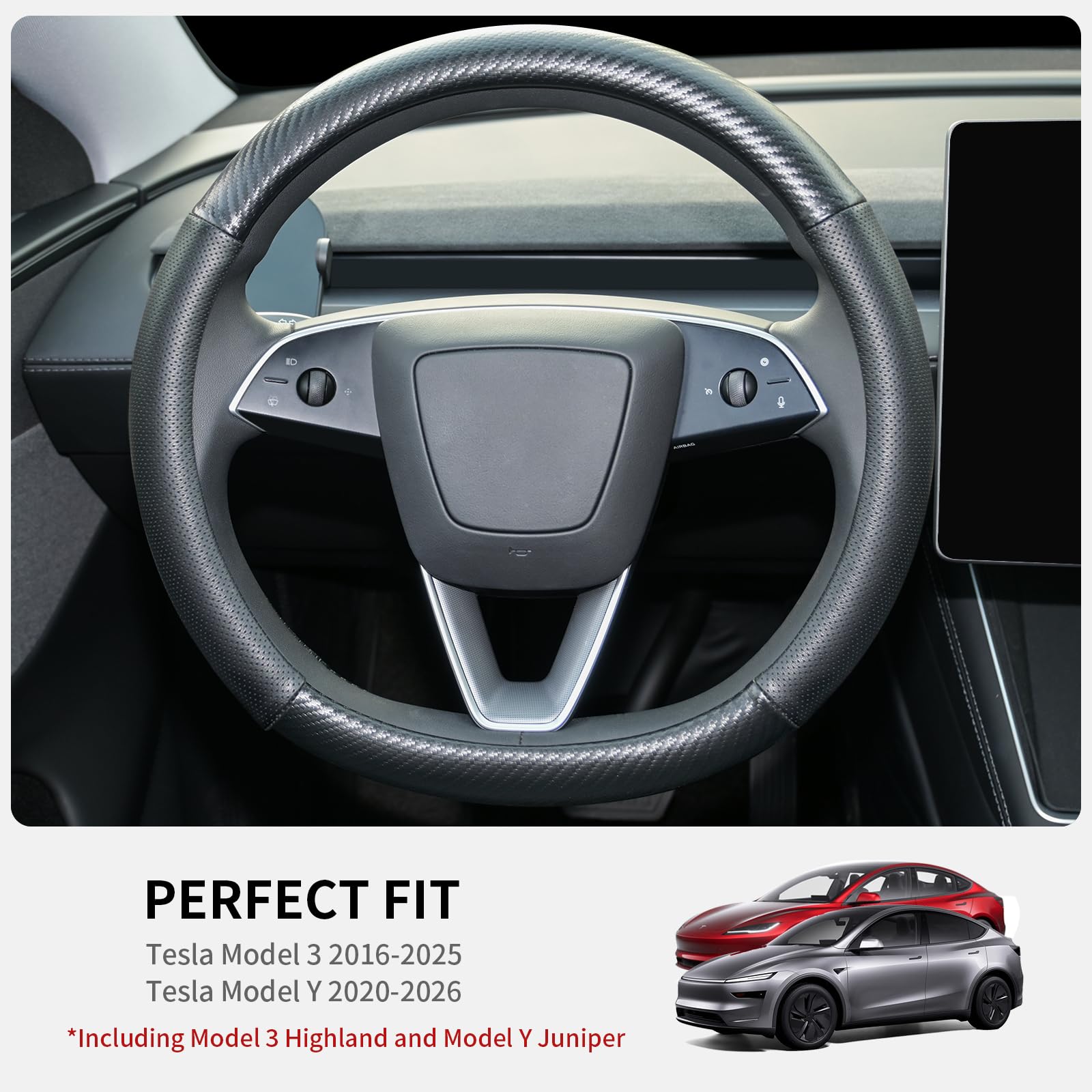Uxcer installation guidance for snug steering wheel cover