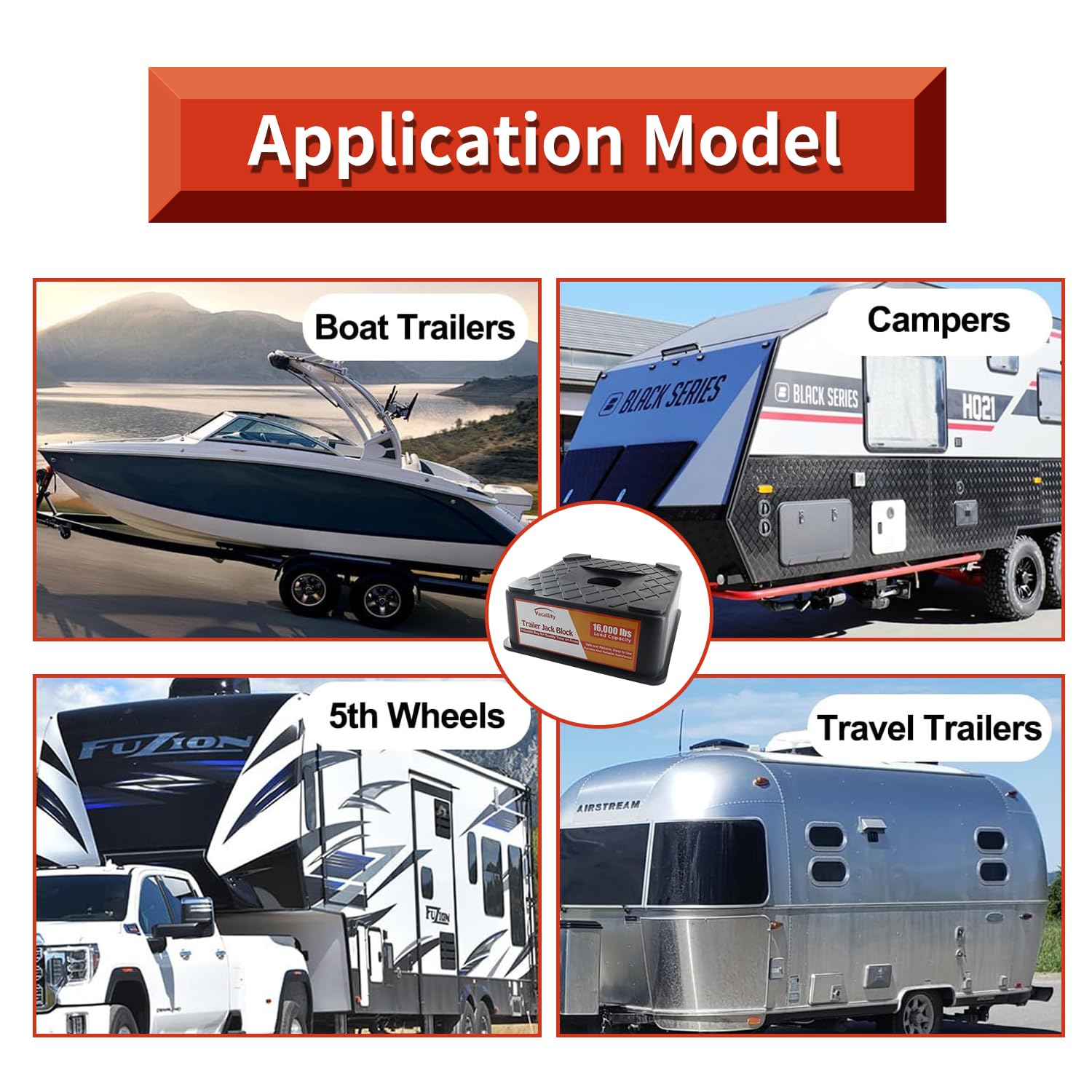 Vacallity RV Trailer Jack Block dimension guide aids placement planning