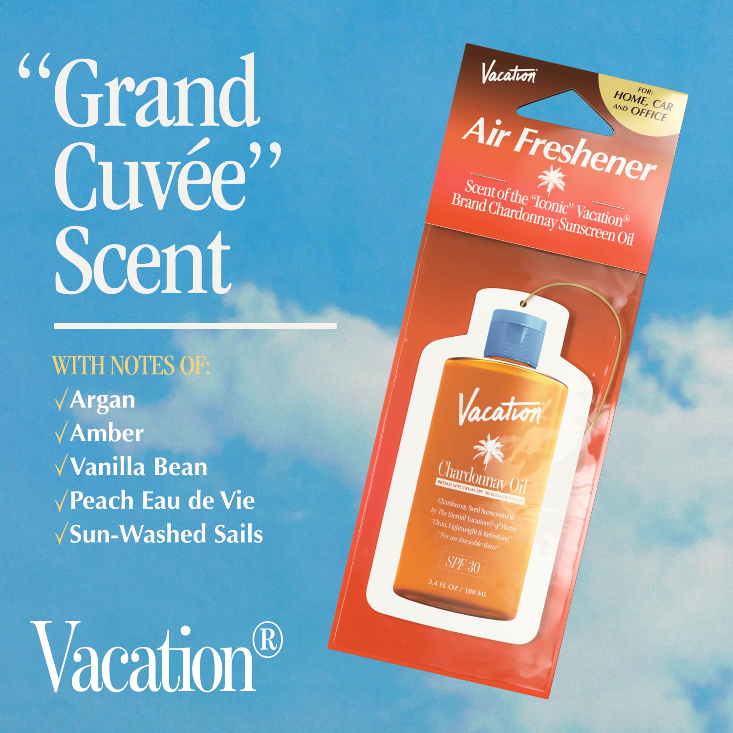 VACATION Classic Whip scent bottle pour for versatile use.