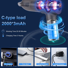 Vacvibe Type-C charger enables convenient charging anywhere, at home or on the go