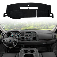 VAFMOLEI dashboard dash cover mat for Silverado; precise fit guards against sun glare.