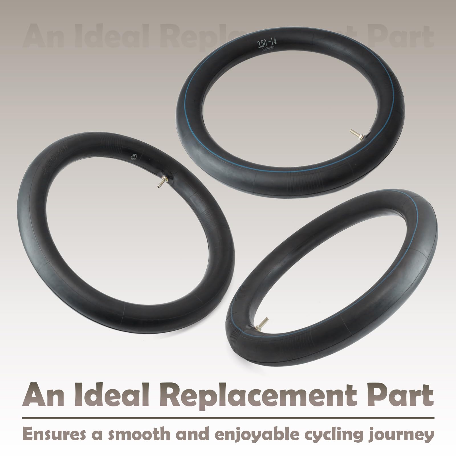 VAINELY durable reinforced inner tube withstands debris for reliable rides