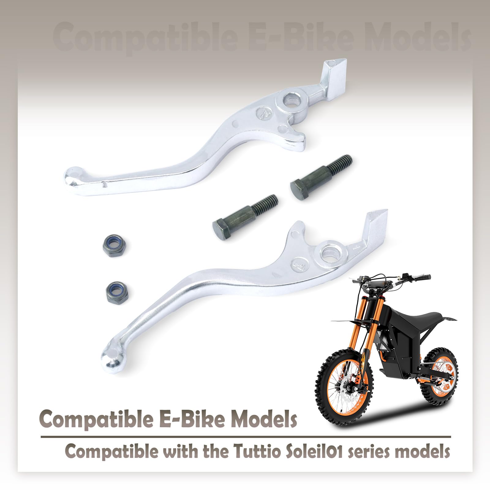 VAINELY lever grip ergonomics on Soleil01 improve comfort during long rides
