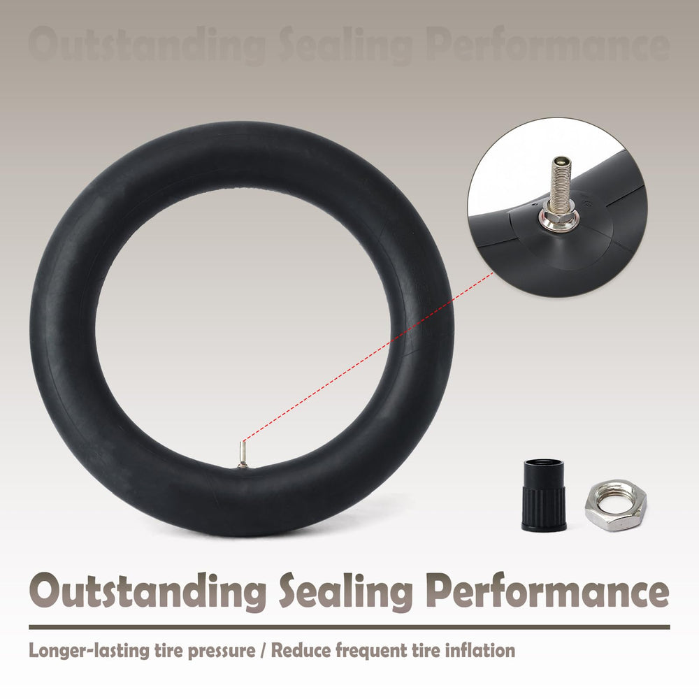 VAINELY thickened rubber inner tube offers high elasticity for better shock absorption on bumps.