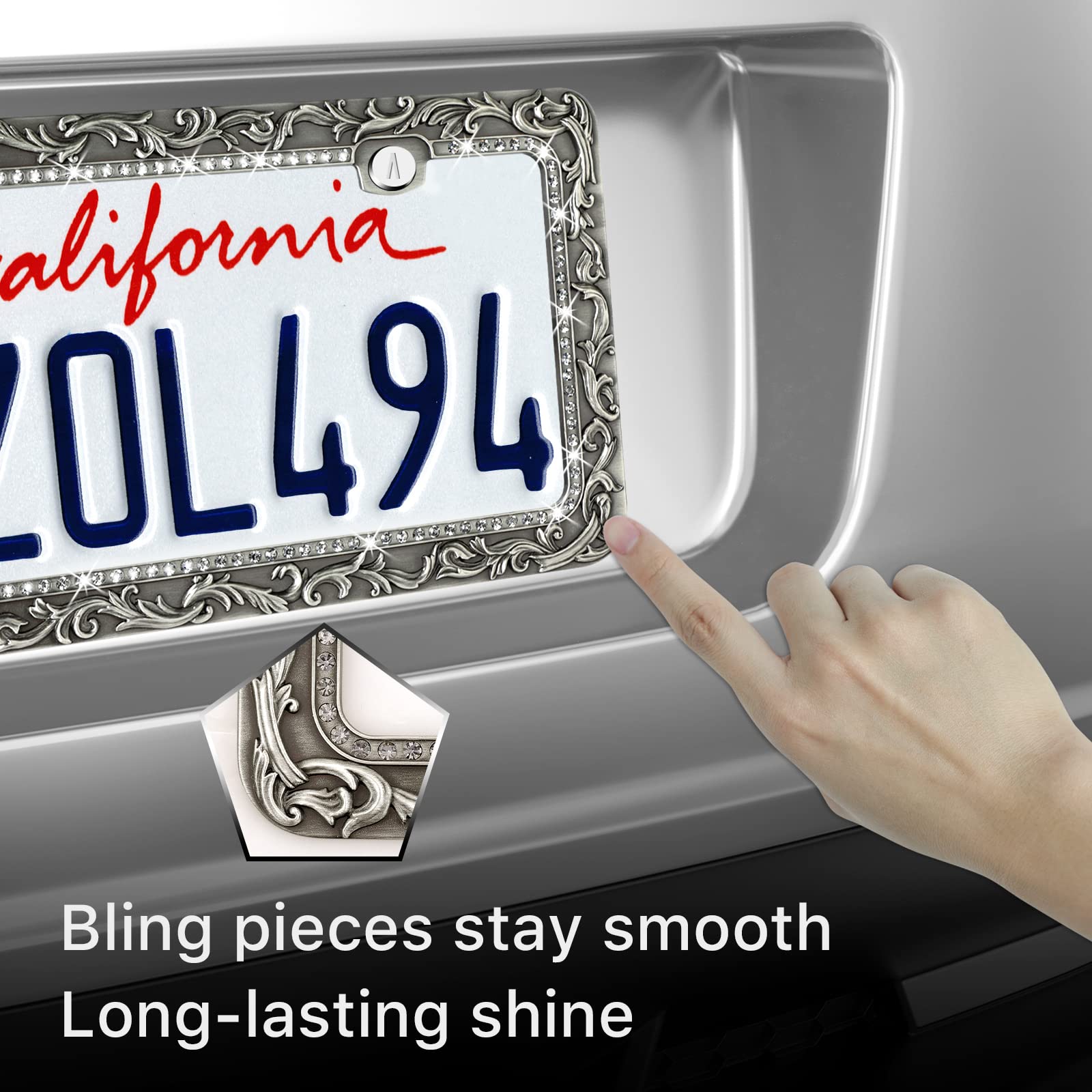 Zinc alloy construction highlighting robust build quality