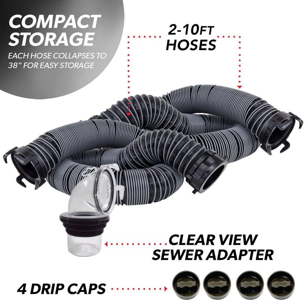 Valterra D04-0675 compact packaging for easy storage and transport