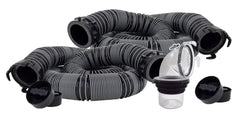 Valterra D04-0675 two 10 ft sewer hoses with rotating fittings for easy hookup
