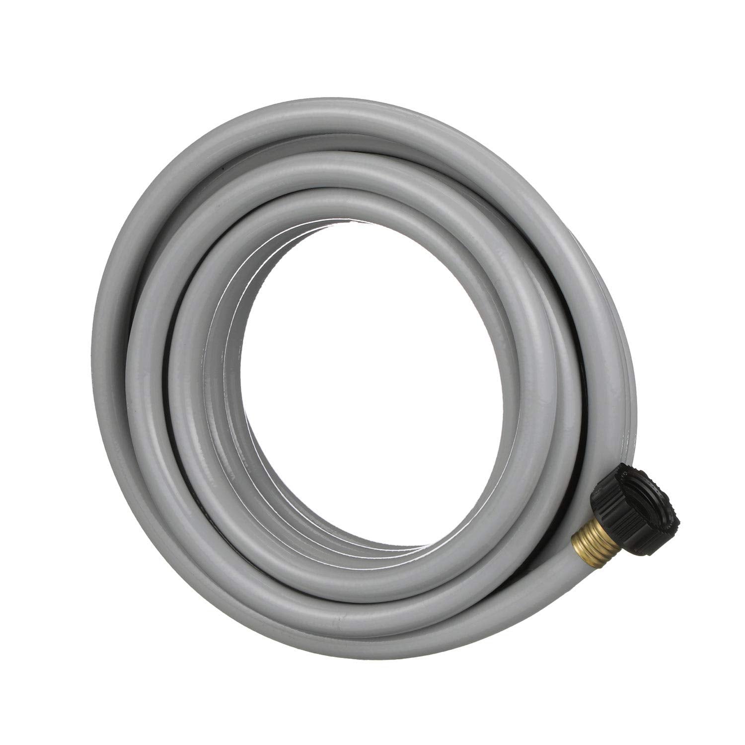 Valterra flushing hose coiled for storage ready for use