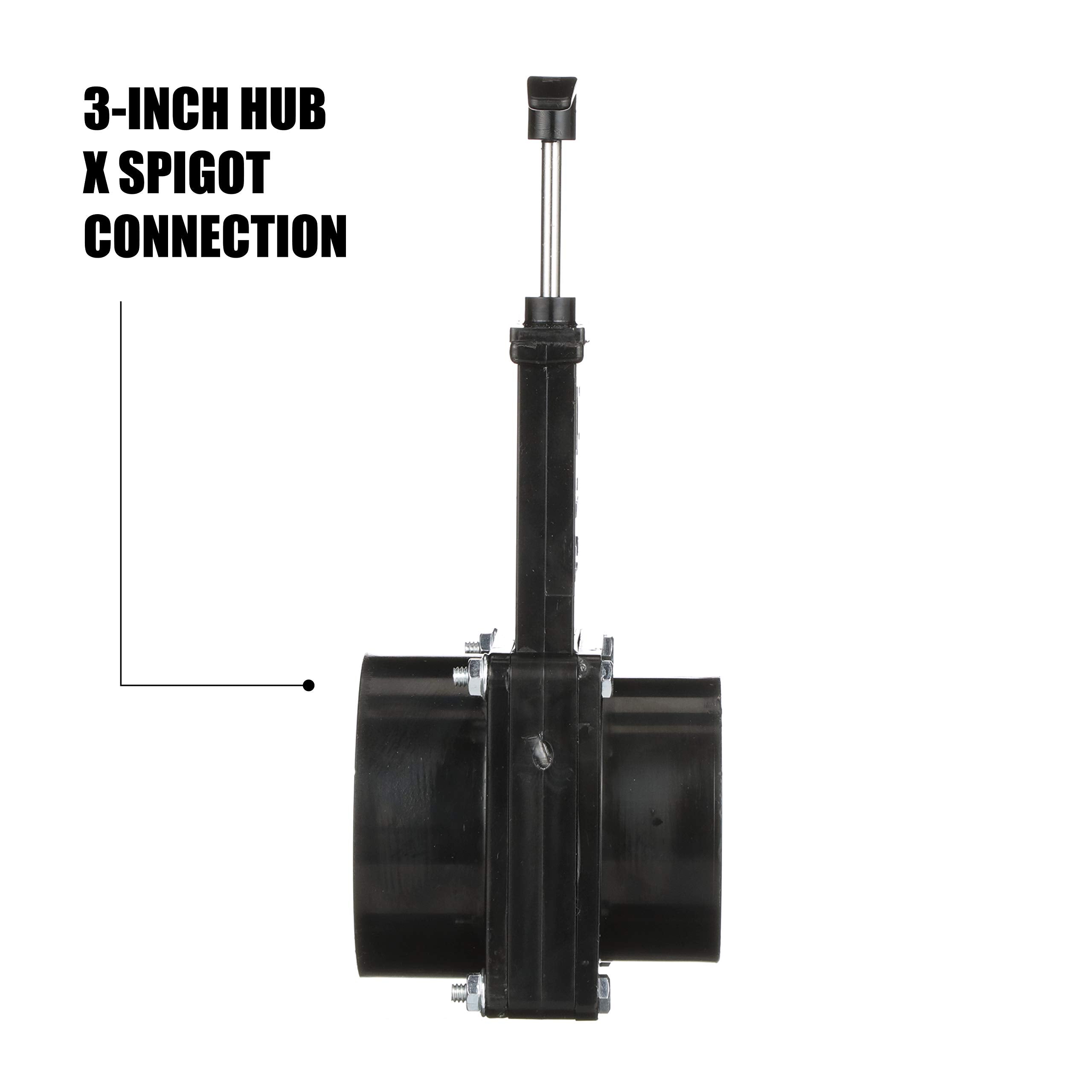 Valterra ABS body resists corrosion, ideal for damp outdoor installations