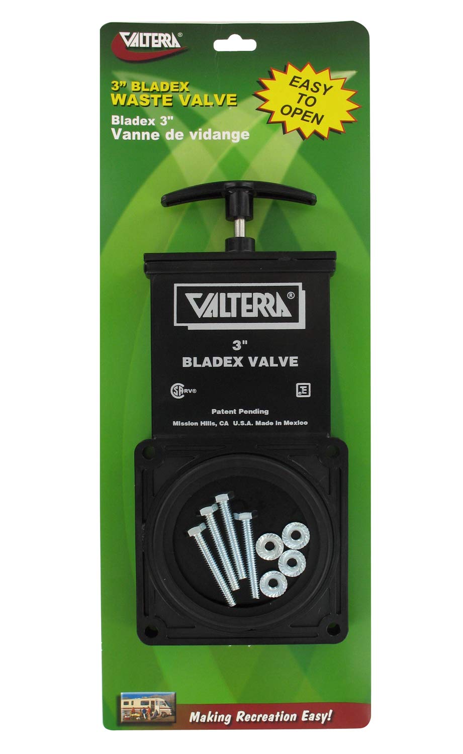 Replacement valve kit for Bladex, Valterra, Bristol, and Anonda RV systems