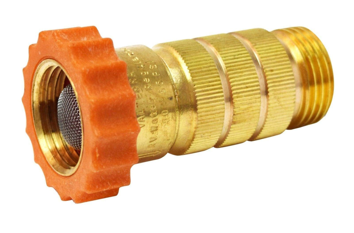 Valterra RV Hi-Flow regulator assembly for safe campground water hookup