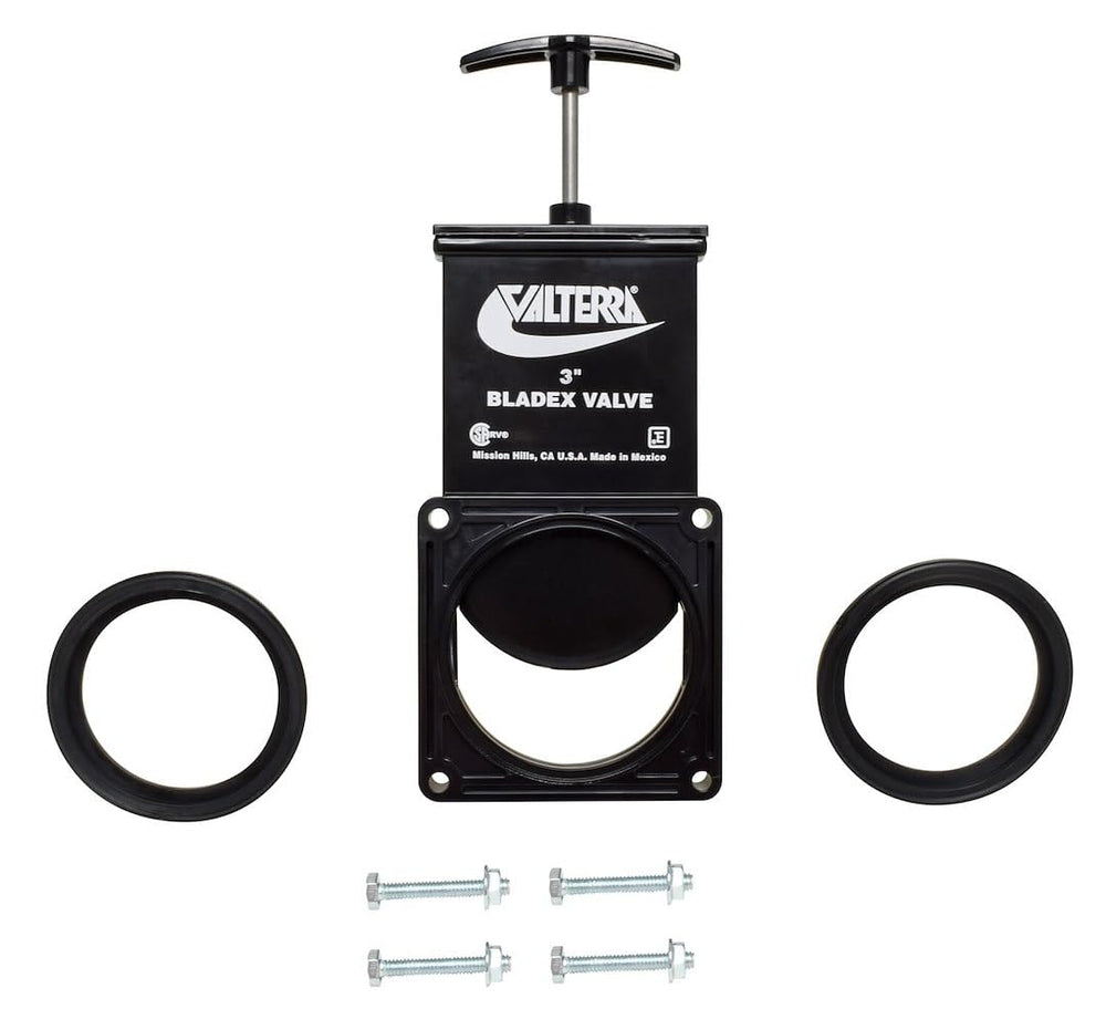 Plastic handle design enables smooth operation when opening or closing the valve