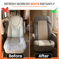 VALUN captain chair fit demonstrates universal coverage for RV interiors