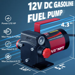 VALYHOOD two-way switch enables flexible pumping directions for emptying or filling tasks.