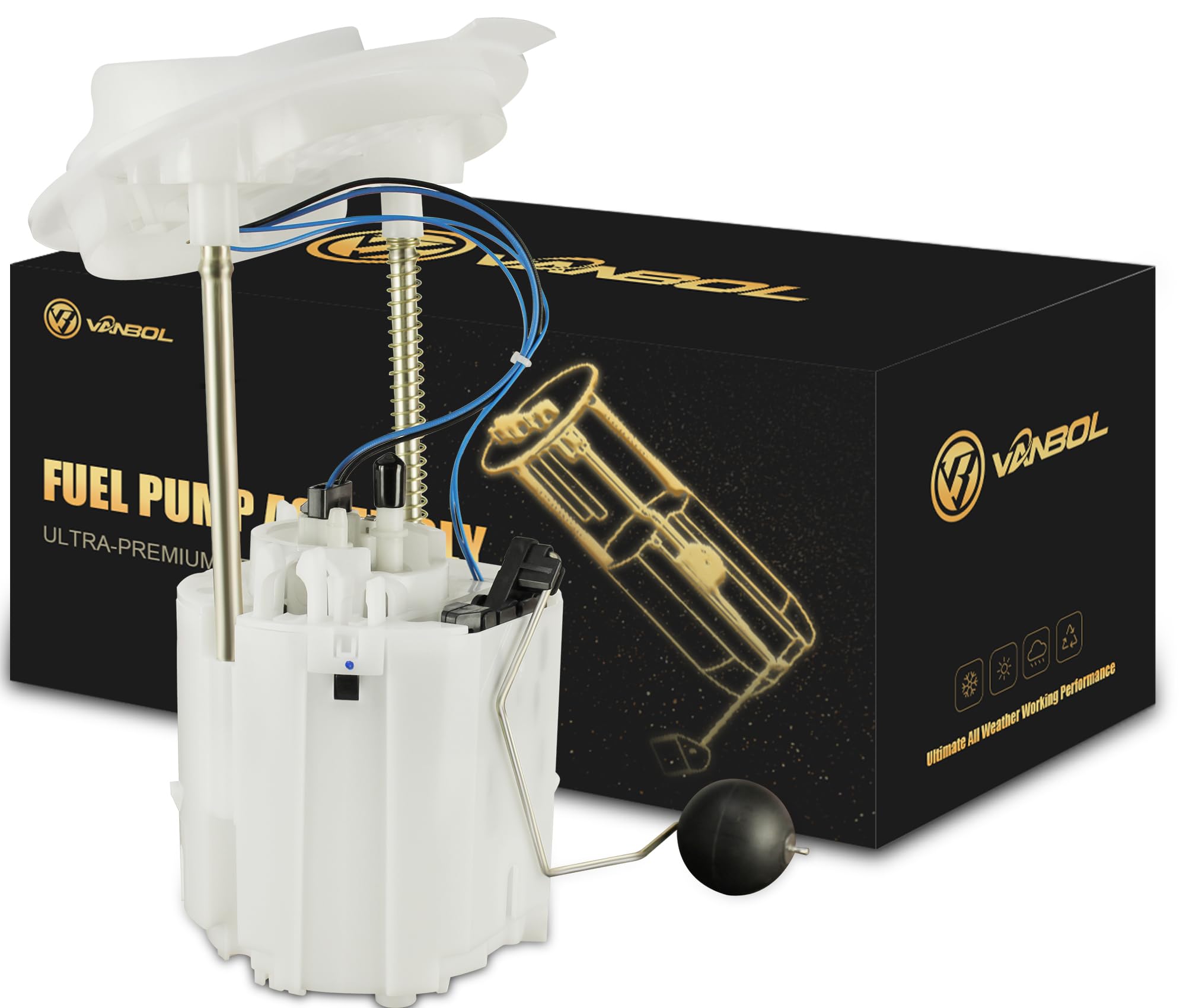 VANBOL electric fuel pump module for Dodge Charger—precise fit across engines.