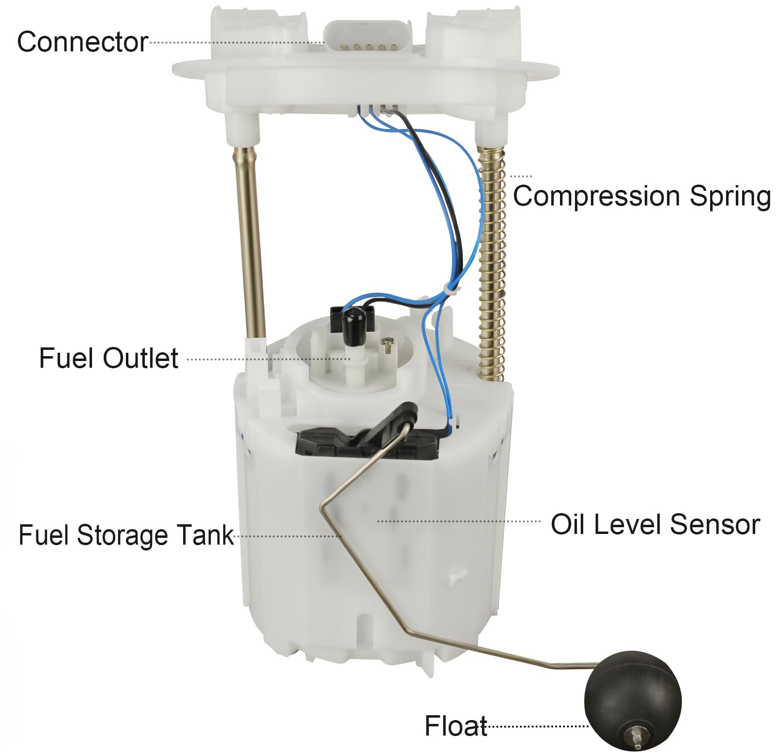 VANBOL packaging for fuel pump module—ready-to-install kit.