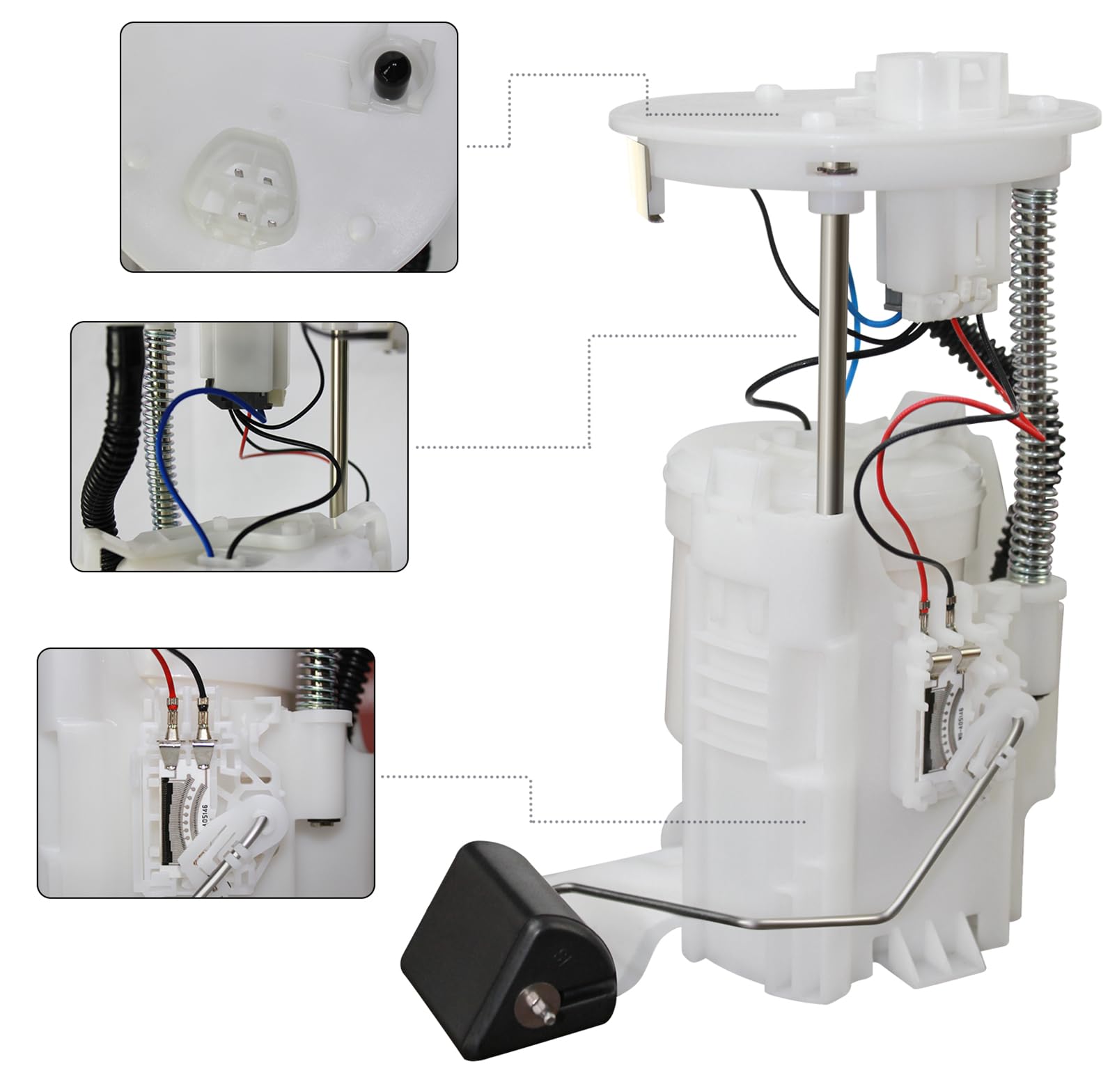 VANBOL fuel pump module enhances acceleration and smooth fuel delivery.