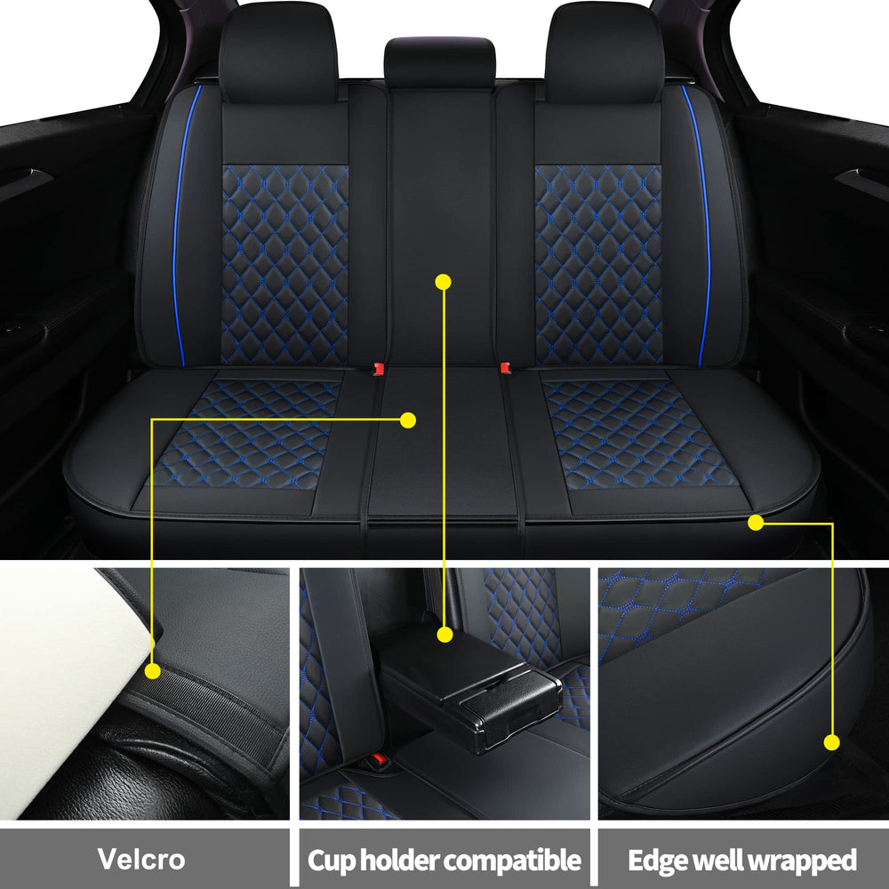 Non-slip silicone bottom keeps cushions in place while you drive.