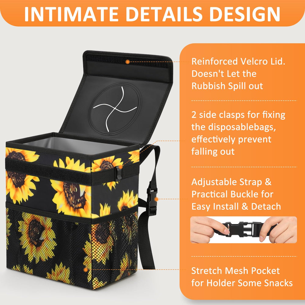 Vankor hinged lid with rubber grip ensures secure, easy access.