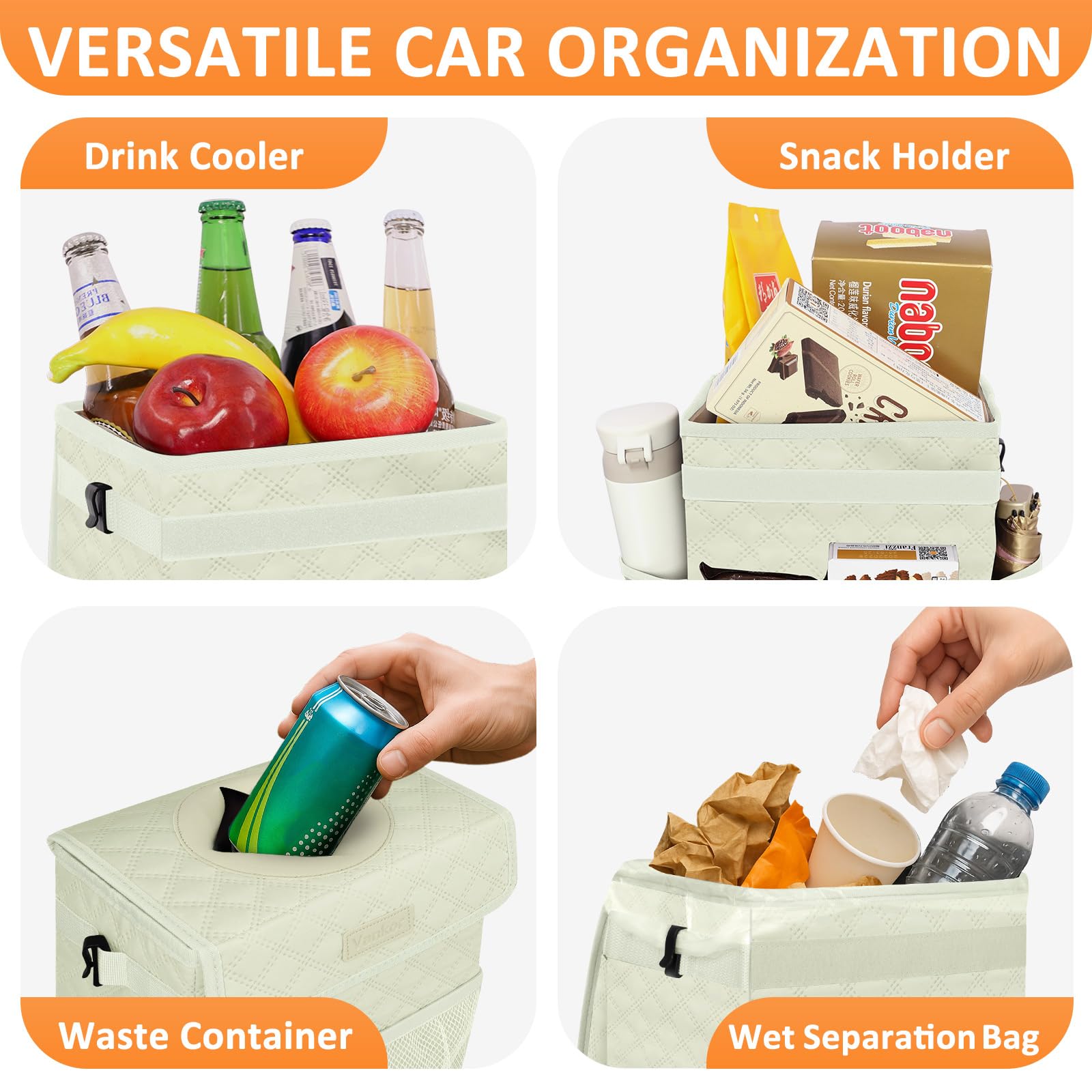 Vankor leak-proof design keeps your vehicle tidy