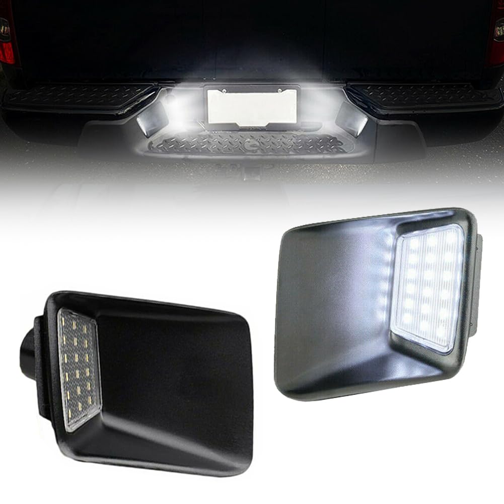 VANKUB rear license light for Colorado Canyon — easy two-pack upgrade