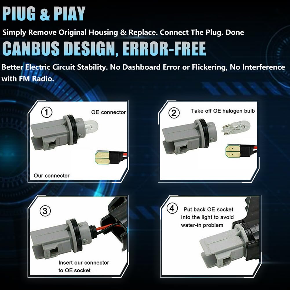 VANKUB F-150 rear tag lamp set ready for durable long-term use.