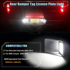 VANKUB SMD LED license lights deliver brighter license plate visibility