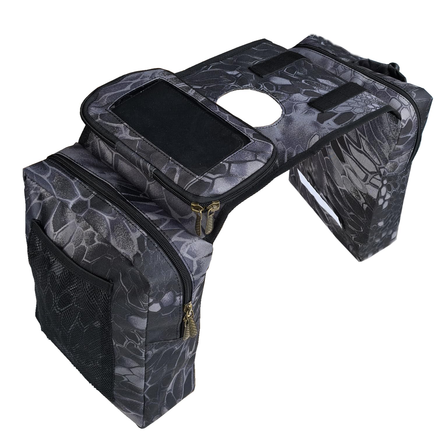 Vanlison ATV Tank Bag waterproof material shields gear from rain while riding.