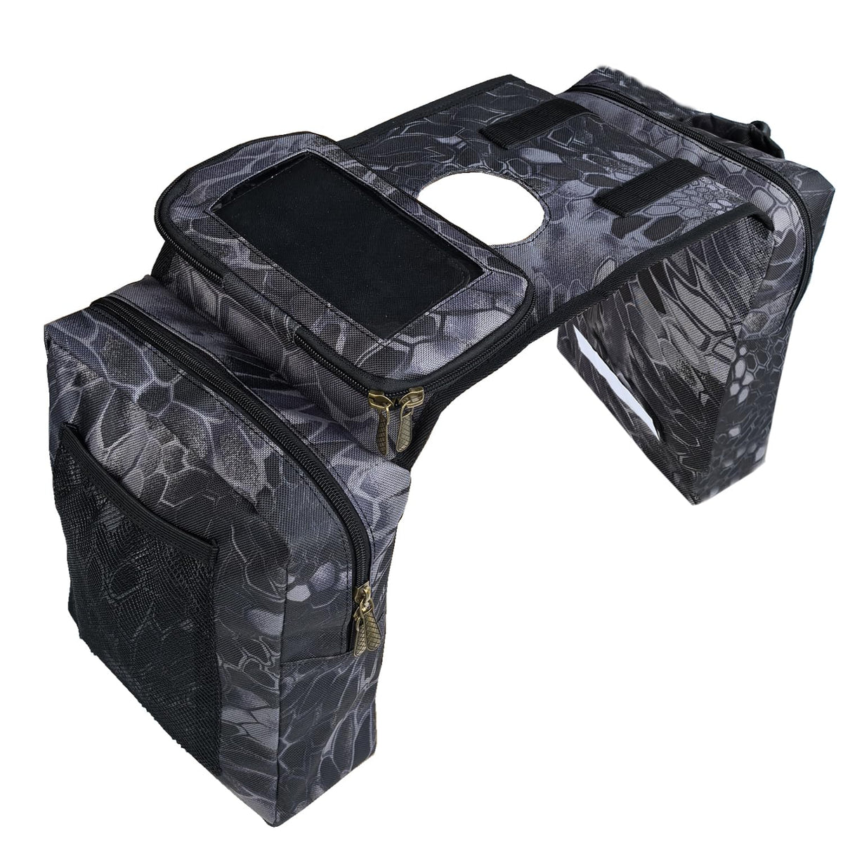 Vanlison ATV Tank Bag waterproof material shields gear from rain while riding.