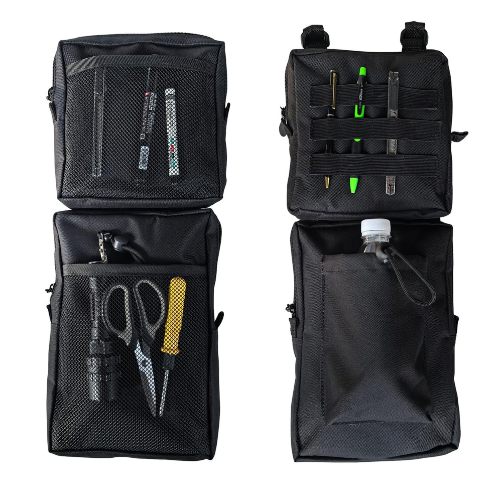 Vanlison bottle pocket feature ideal for on-trail hydration