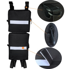 Vanlison bags showing multiple compartments for organized essentials