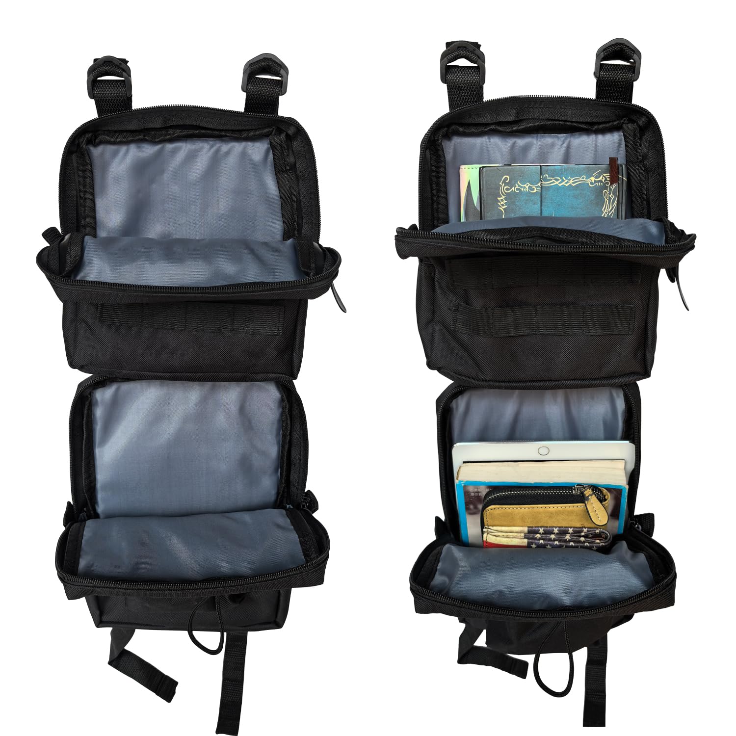 Vanlison fender bags mounted on Outlander-style ATV