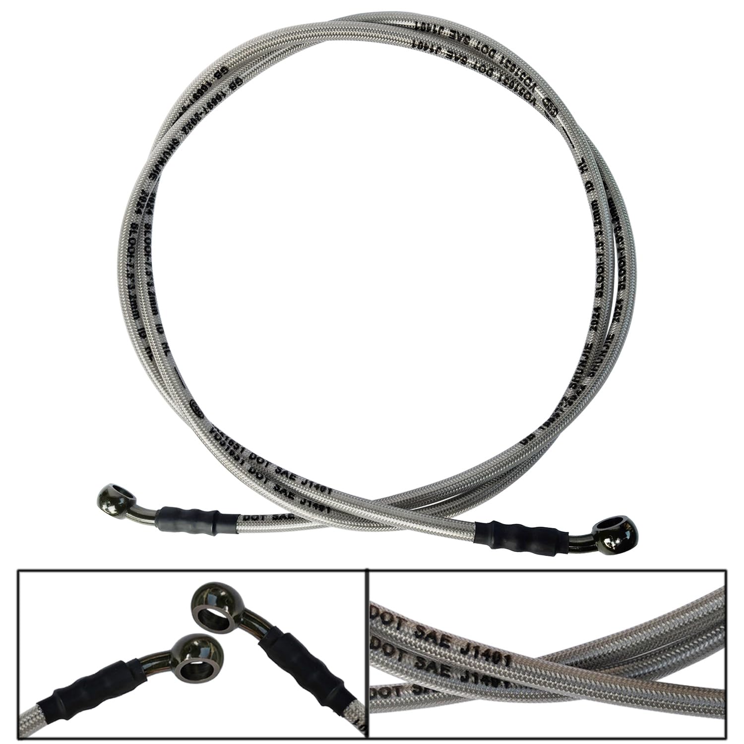 Vanlison stainless steel braid adds wear resistance and longevity