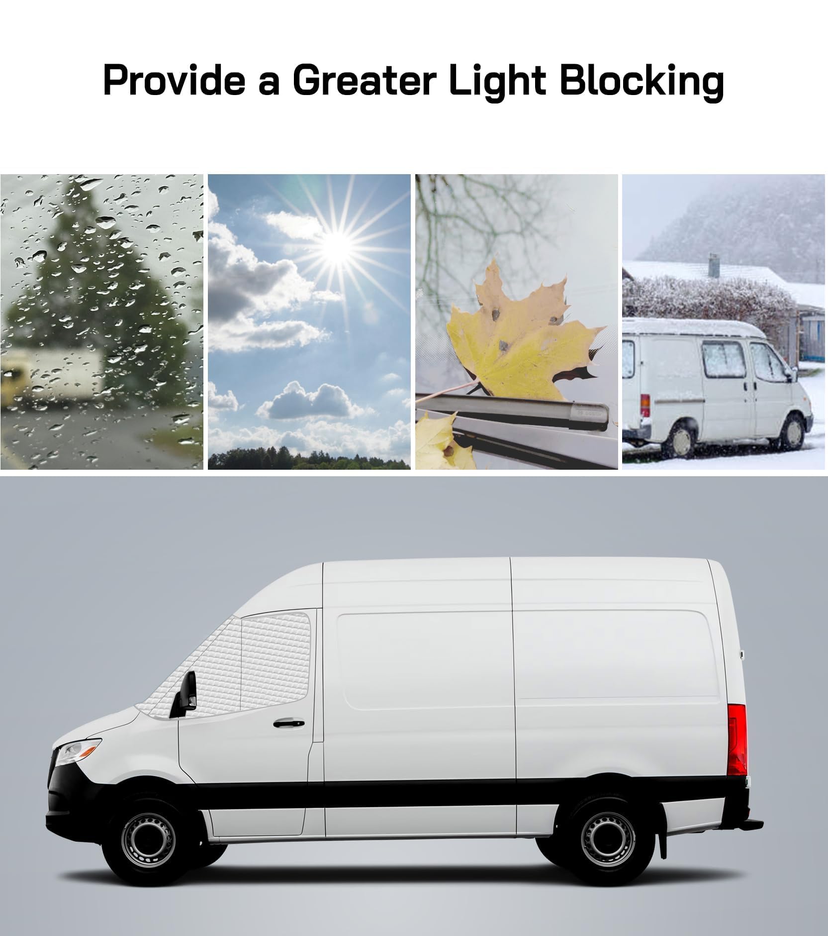 VANNCAMP easy installation and fold storage for road trips.