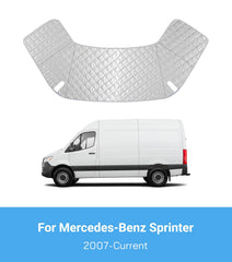 VANNCAMP all-season windshield cover protects against sun, snow, rain, and dust.