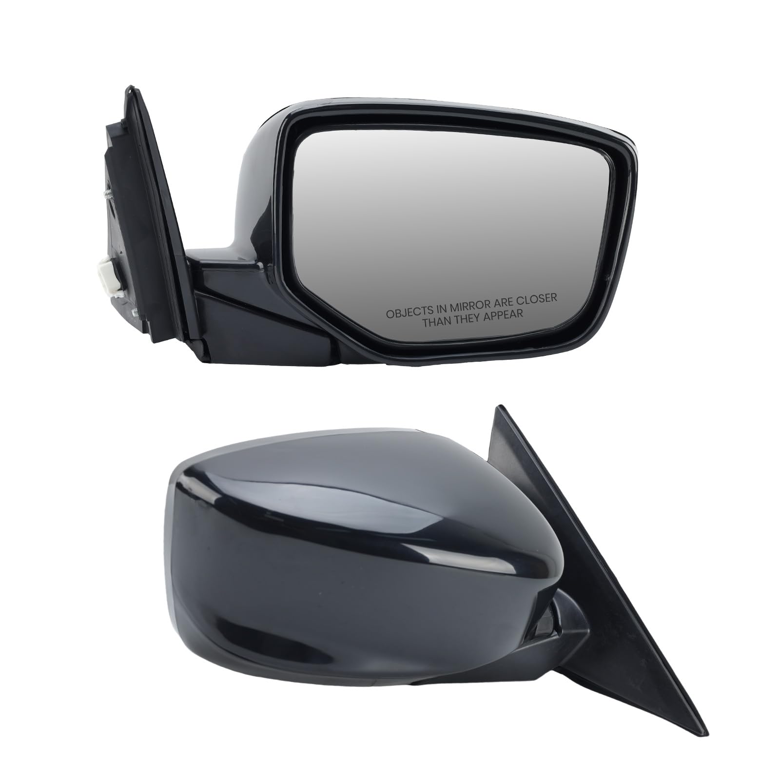 Packaging includes hardware for quick swap of the VANLOGY mirror