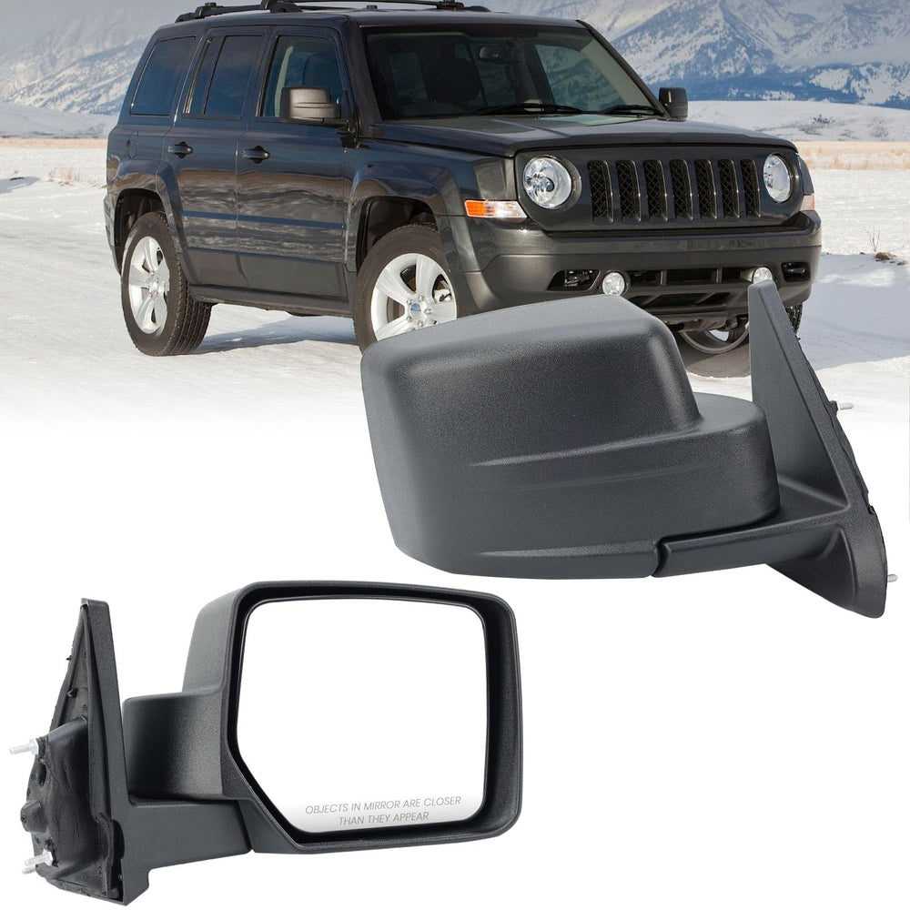 Vanology right passenger mirror for Jeep Patriot 2007-2017 with clear field of view