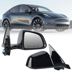 VANLOGY right passenger side mirror for Tesla Model Y with precise fit and clear visibility.