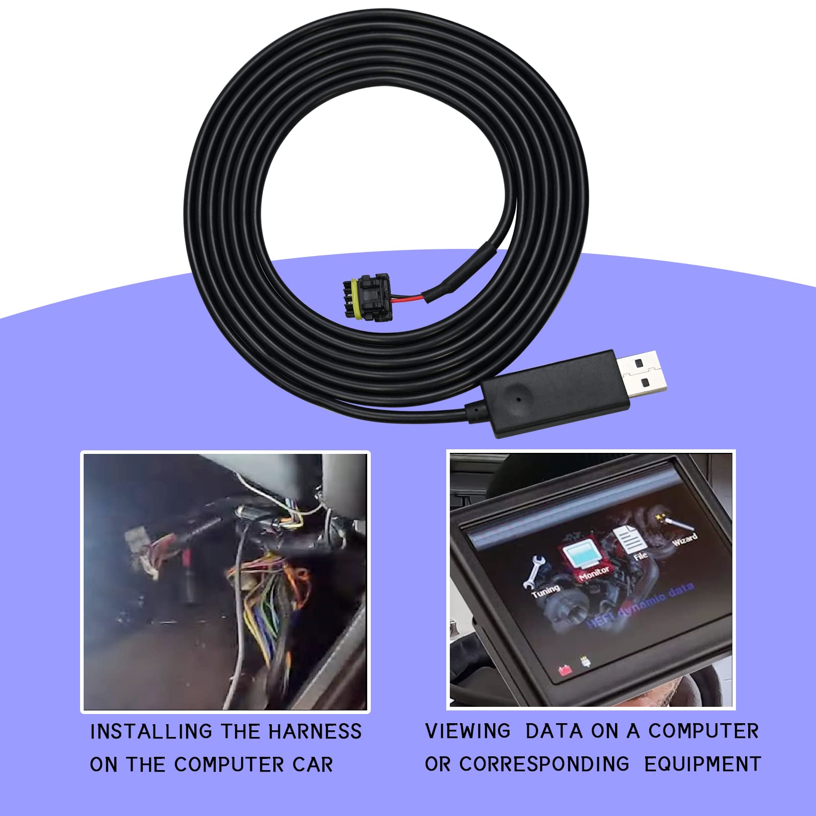 Vanshly CAN harness enabling plug-and-play connections across Holley EFI.