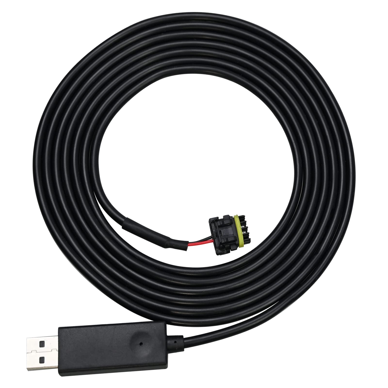 Vanshly Holley CAN cable with 8ft length and sealed connectors for rugged wiring.