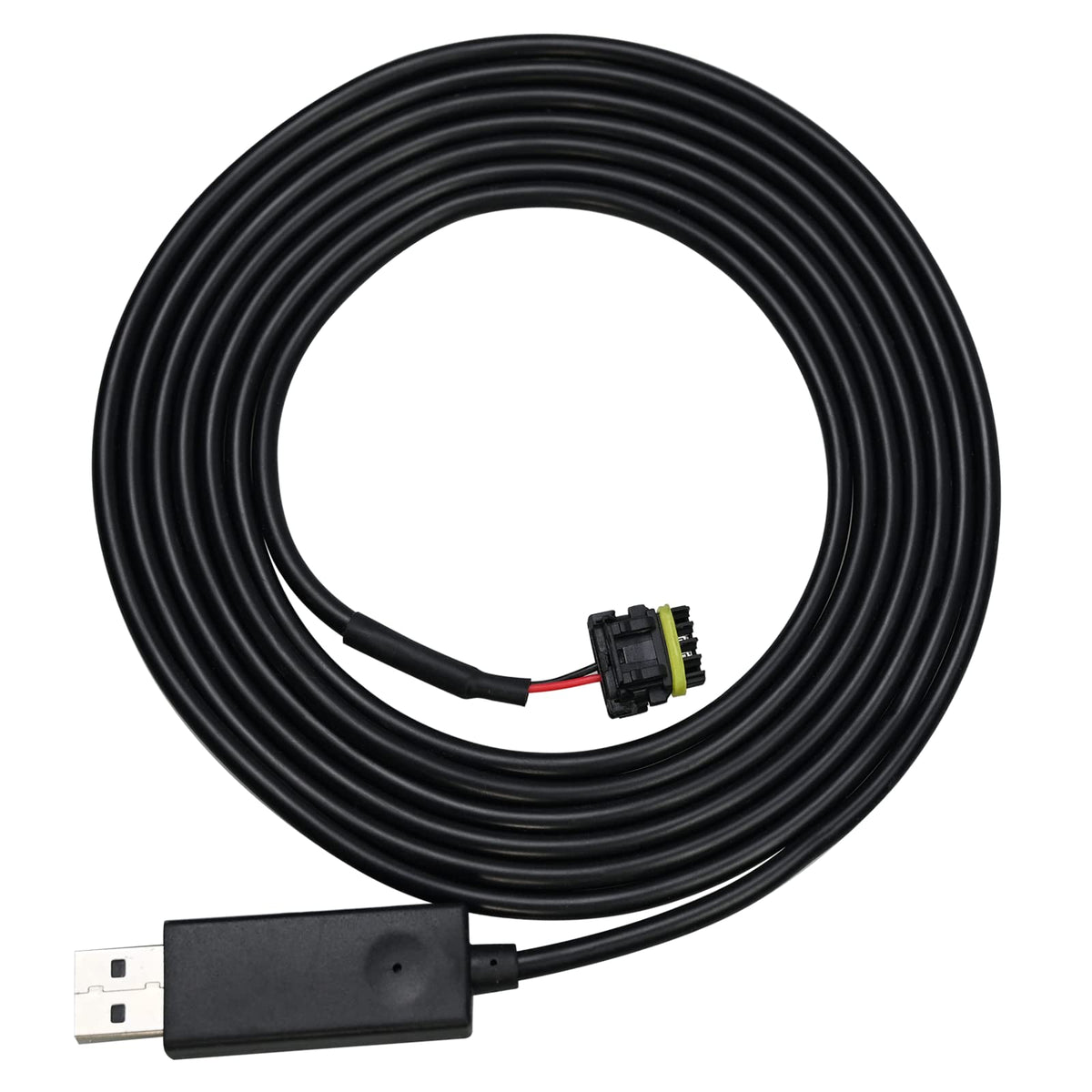 Vanshly Holley CAN cable with 8ft length and sealed connectors for rugged wiring.