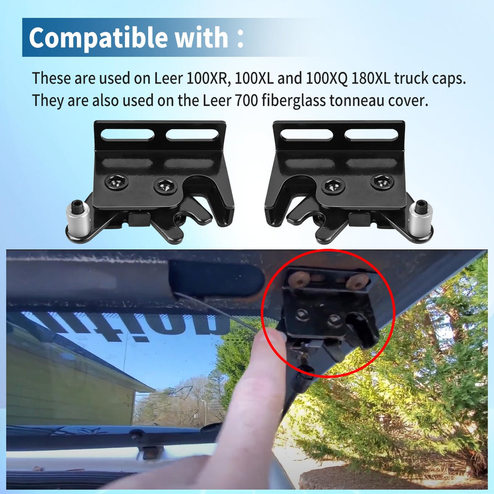 Vanshly latch fits Leer 100XL for secure cap access